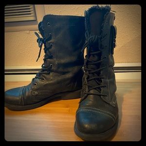Roxy combat boots